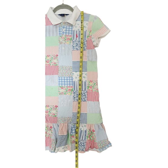 Polo Ralph Lauren Girls XL/16 Patchwork Dress Easter Spring Florals - Picture 9 of 11